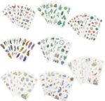 Scrapbook Stickers,Flower Aesthetic Planner Stickers Adhesive Plant Flowers Leaves Animal Stickers Decorative Stickers for Laptop Envelop Journaling Scrapbook  Crafts Notebook, Album