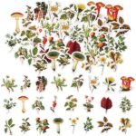 46pcs Stickers for Scrapbooking Small Scrapbook Sticker Set, Journaling Bullet Junk Journal Supplies, Planner, Kid  Art Crafts, Laptop, Suitcase (Forest)